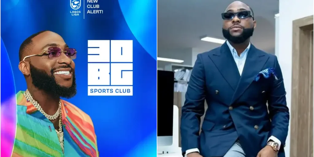 Davido Launches 30BG Sports Club