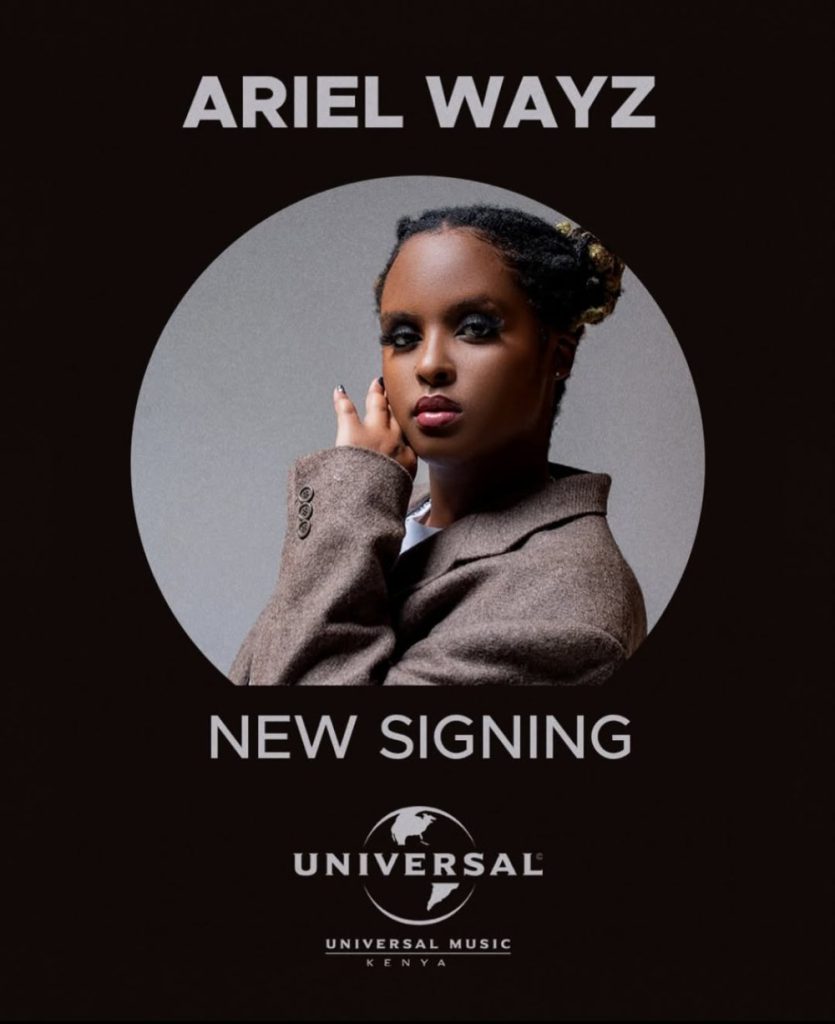 ARIEL WAYZ YAMAZE GUSINYA MURI UNIVERSAL MUSIC GROUP
