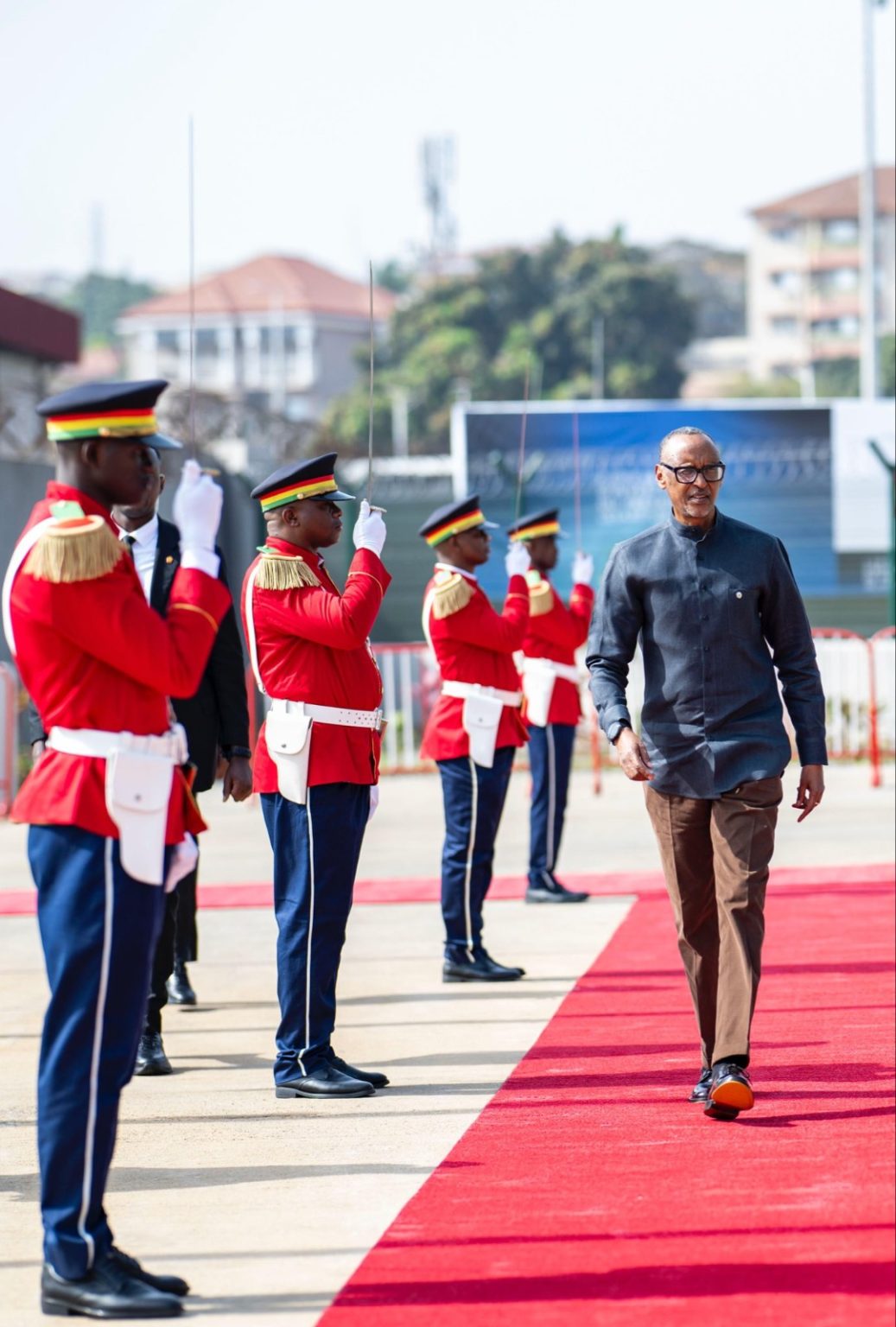 PEREZIDA KAGAME YITABIRIYE IRAHIRA RYA PEREZIDA WA GUINEA CONAKRY