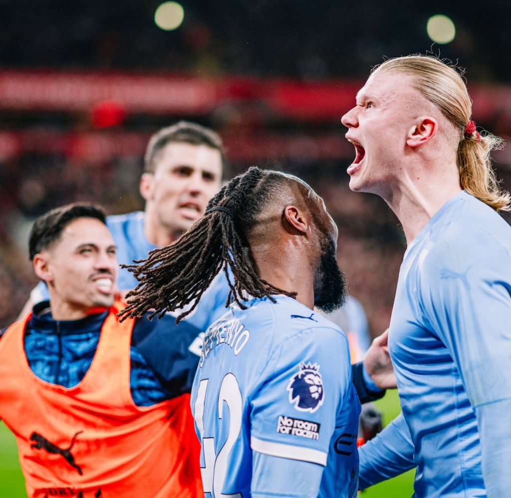 Manchester City yatsinze Liverpool, ikomeza kotsa igitutu Arsenal